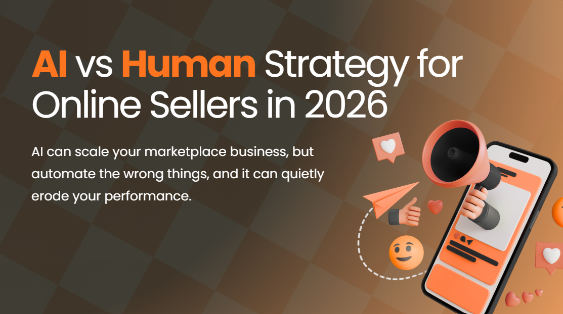 AI-powered Amazon listing optimization illustration